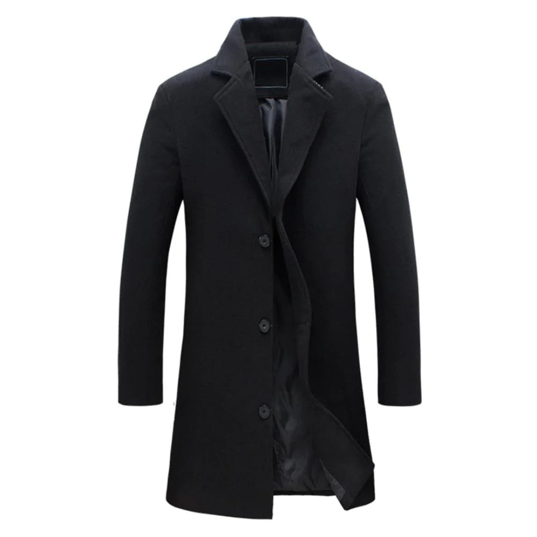 Seamus | Men's Sophisticated Overcoat | Enduring Warmth, Adaptable Style, Everlasting Charm