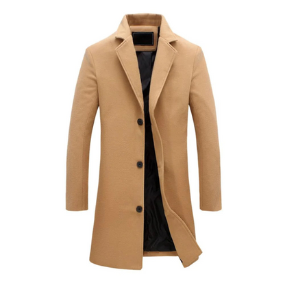 Seamus | Men's Sophisticated Overcoat | Enduring Warmth, Adaptable Style, Everlasting Charm