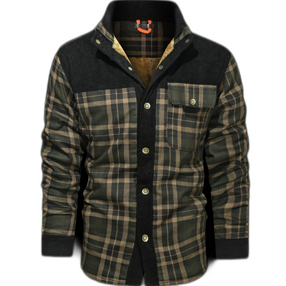 Seamus | Men's Timeless Plaid Insulated Coat | Cozy, Chic, Adaptable