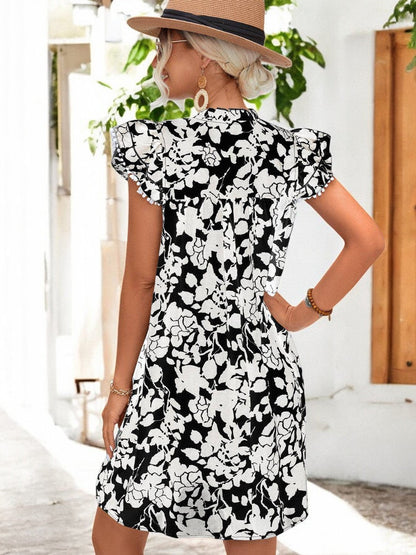 Emma | Women's Floral Summer Dress | Mini