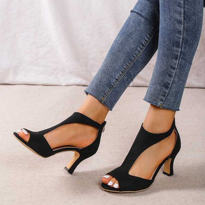 Liana – Elegant Comfort Sandals with Heel