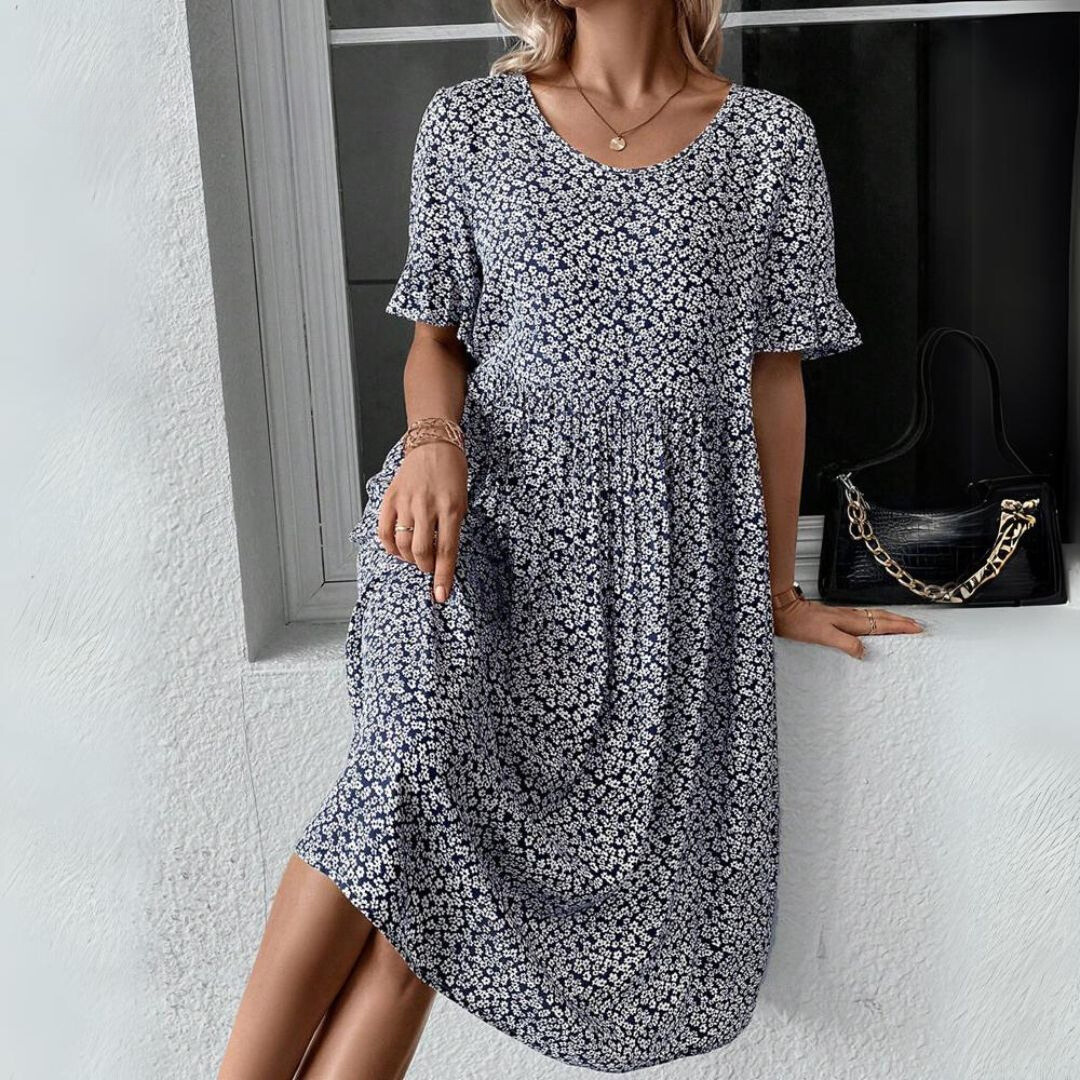 Jane | Women's Polka Dot Summer Dress | Midi