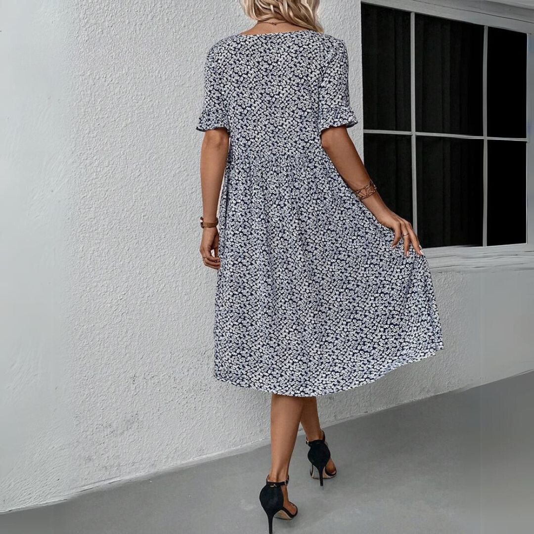 Jane | Women's Polka Dot Summer Dress | Midi